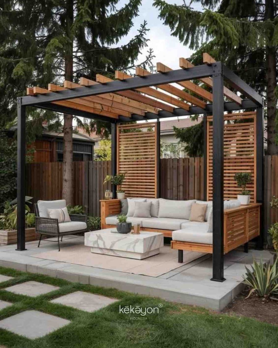 WOODEN PERGOLA OUTDOOR K10
