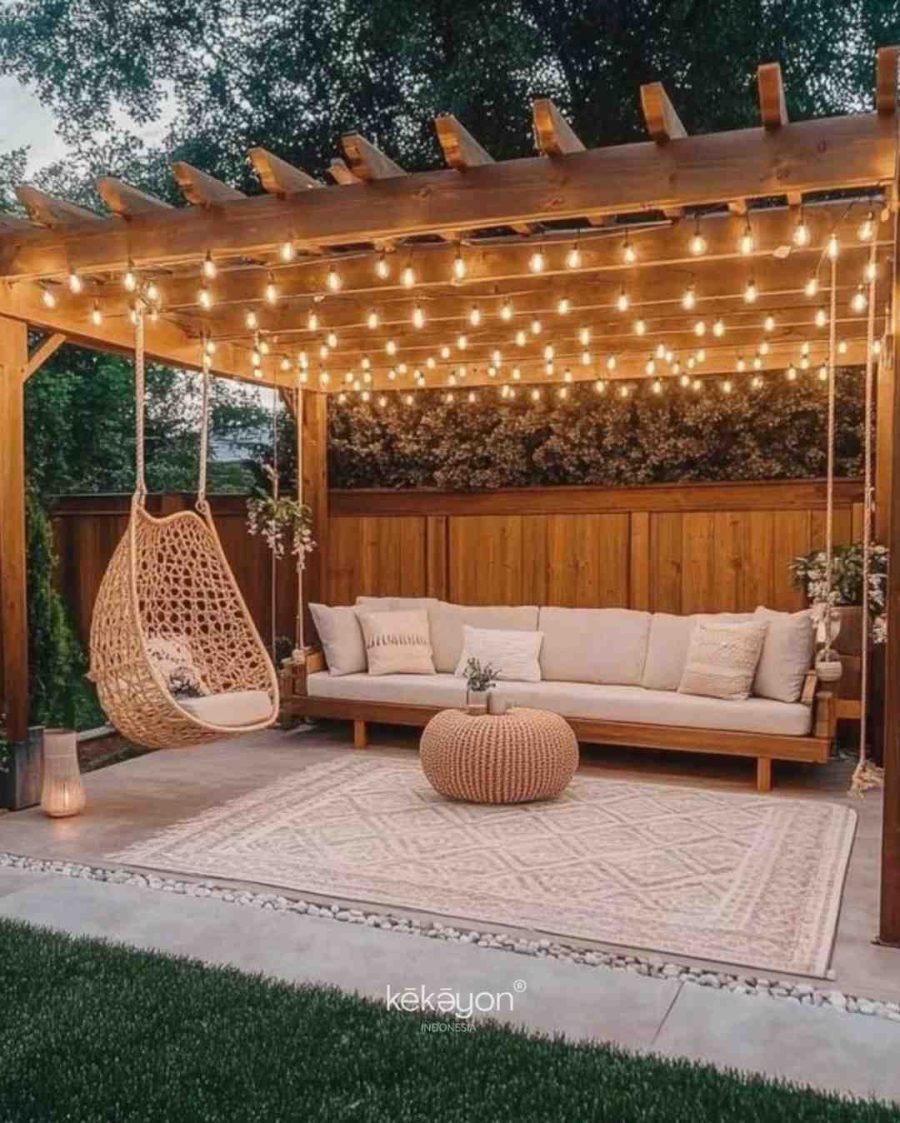 WOODEN PERGOLA OUTDOOR K13