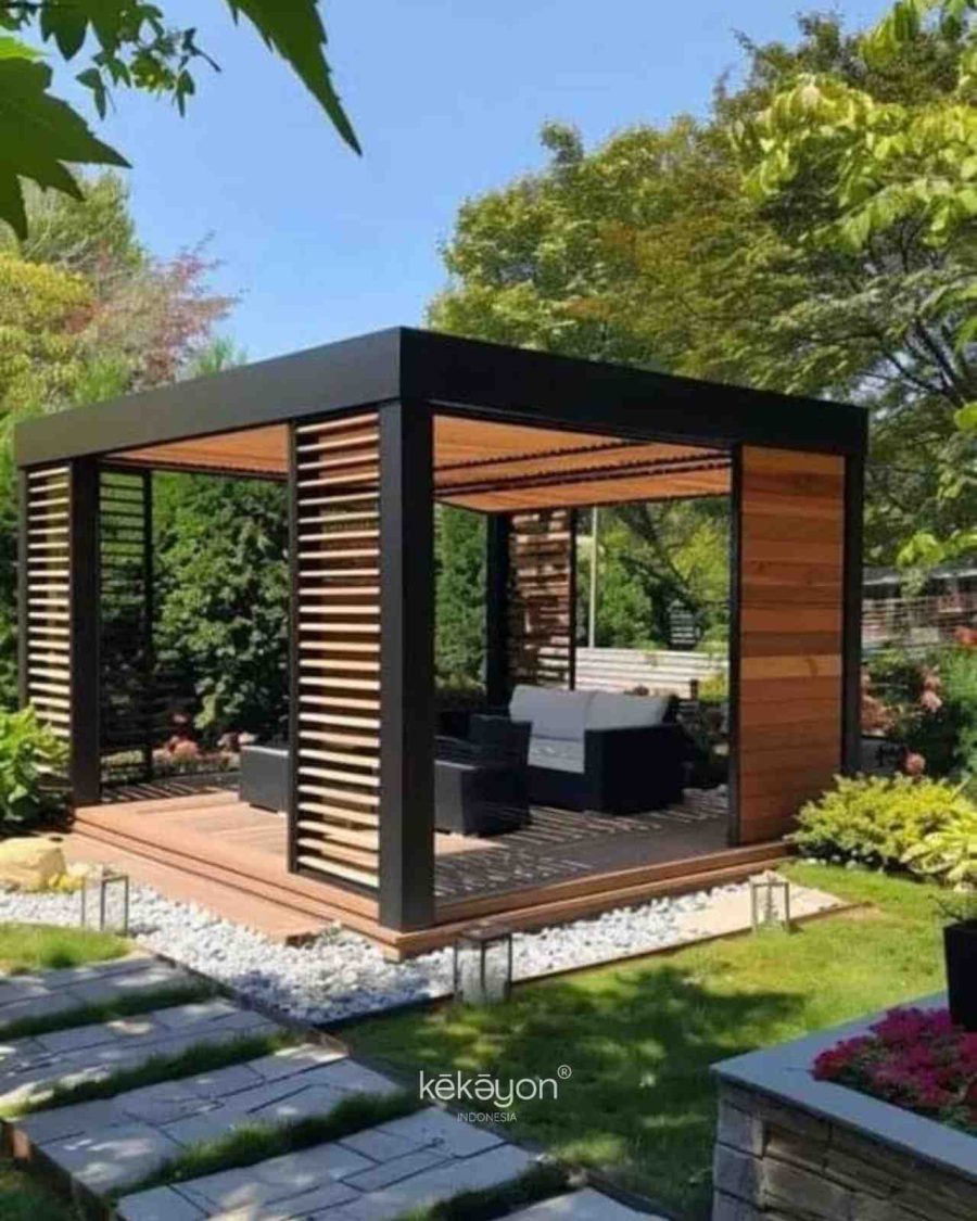 WOODEN PERGOLA OUTDOOR K14